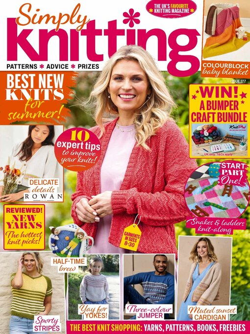 Cover image for Simply Knitting